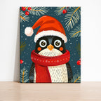 Fröhliches Pinguinporträt