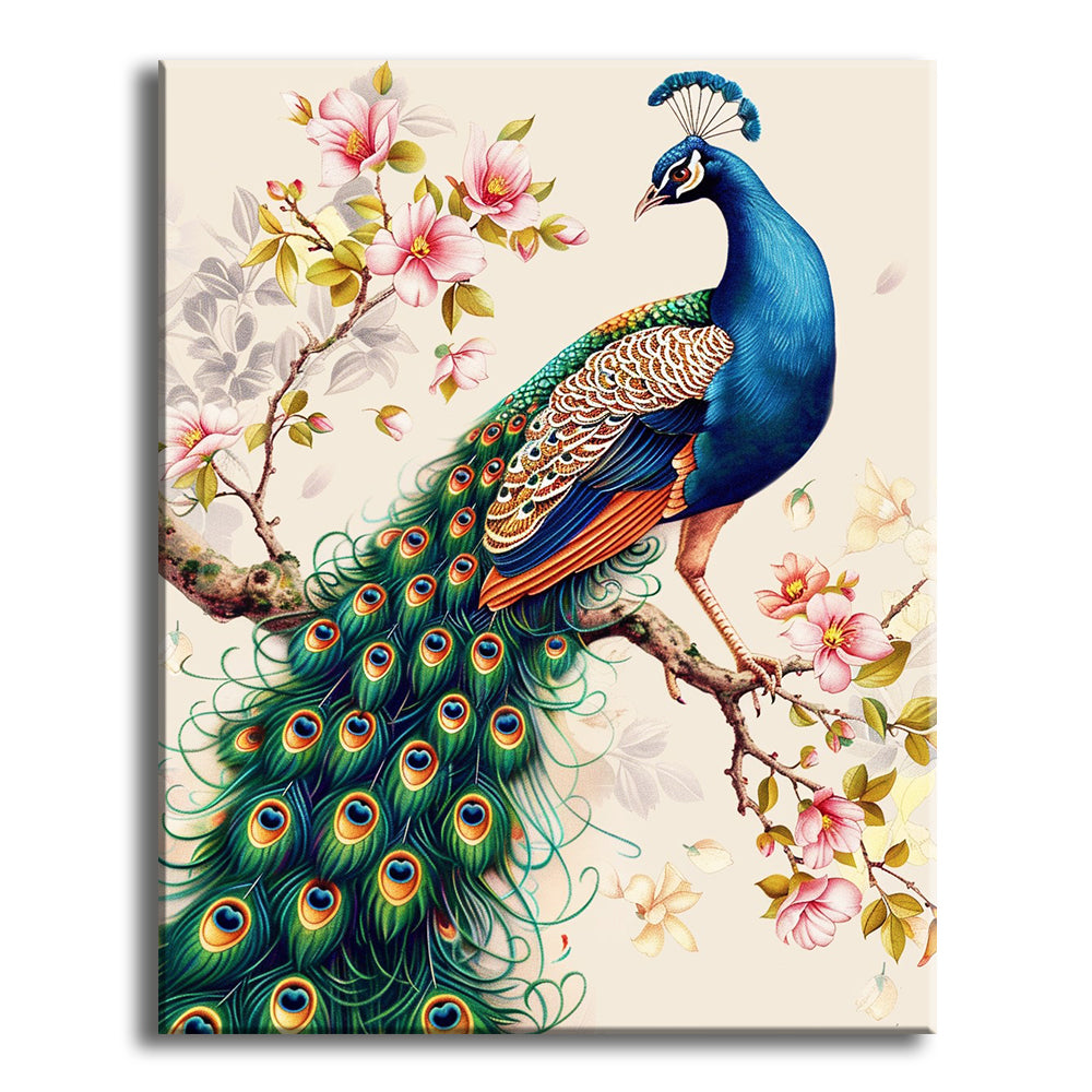 Majestätische Pfauenpracht