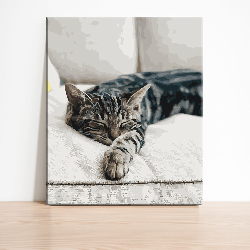 Malen-nach-Zahlen Set aus Ihrem Haustierfoto – Ein einzigartiges Porträt