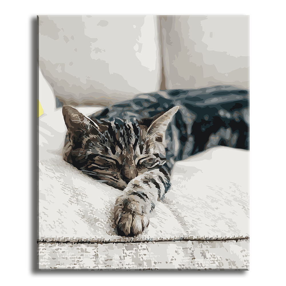 Malen-nach-Zahlen Set aus Ihrem Haustierfoto – Ein einzigartiges Porträt