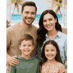 Malen-nach-Zahlen Set nach Ihrem Familienfoto – Individuelle Leinwand als Geschenk