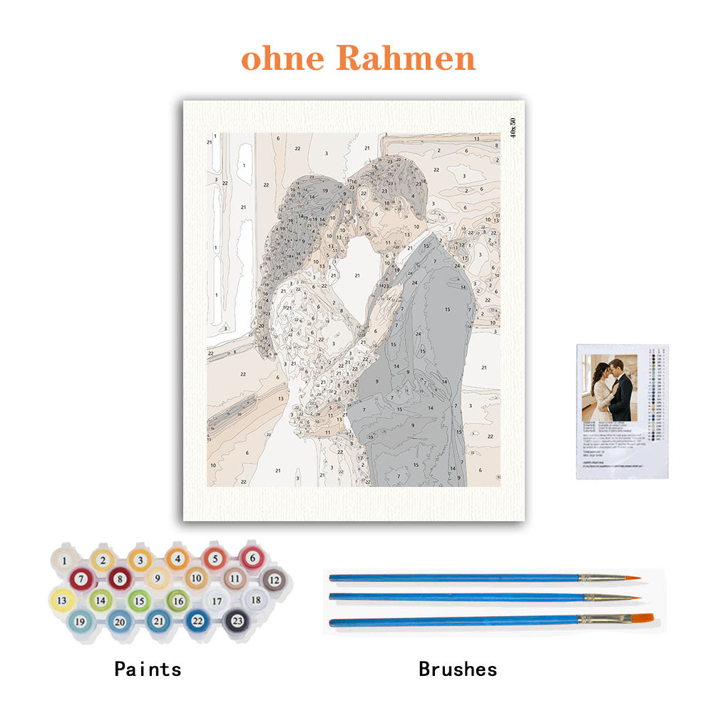 Malen-nach-Zahlen Set nach Ihrem Foto – Ihr Bild als Gemälde