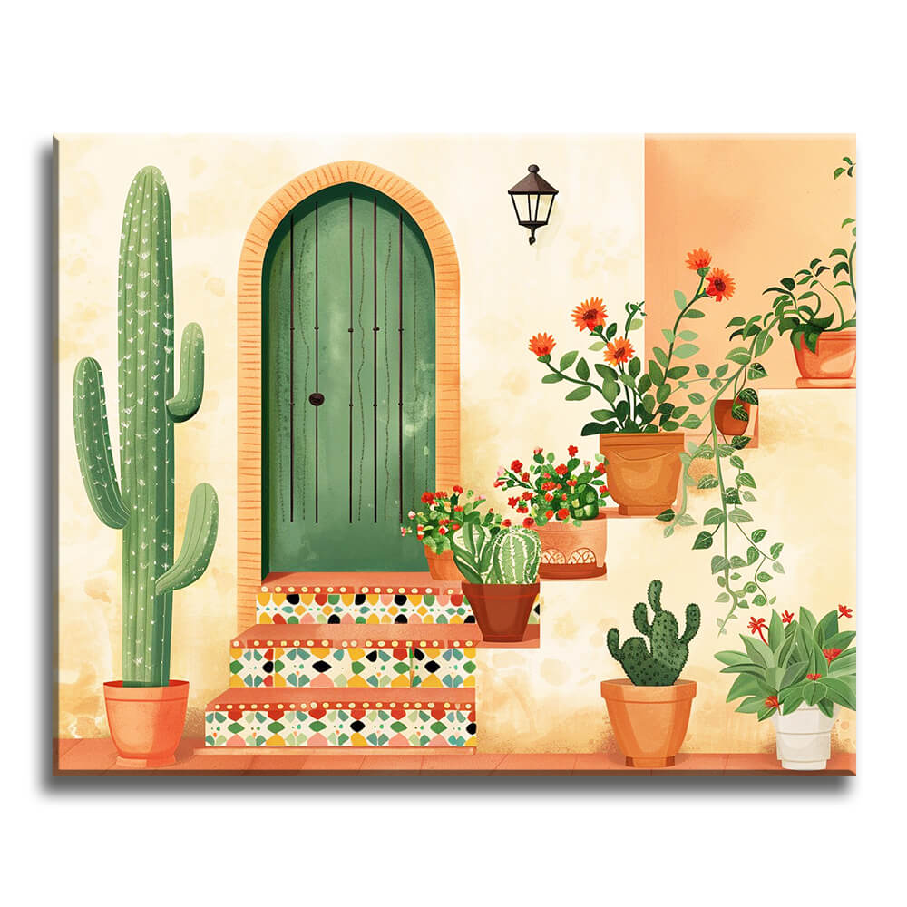 Mediterrane Tür-Wonne