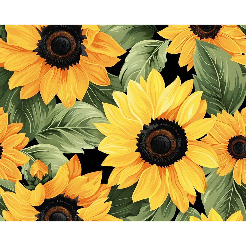 Mitternachtsgold - Malen nach Zahlen