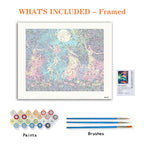 Mondlichttanz – Malen nach Zahlen