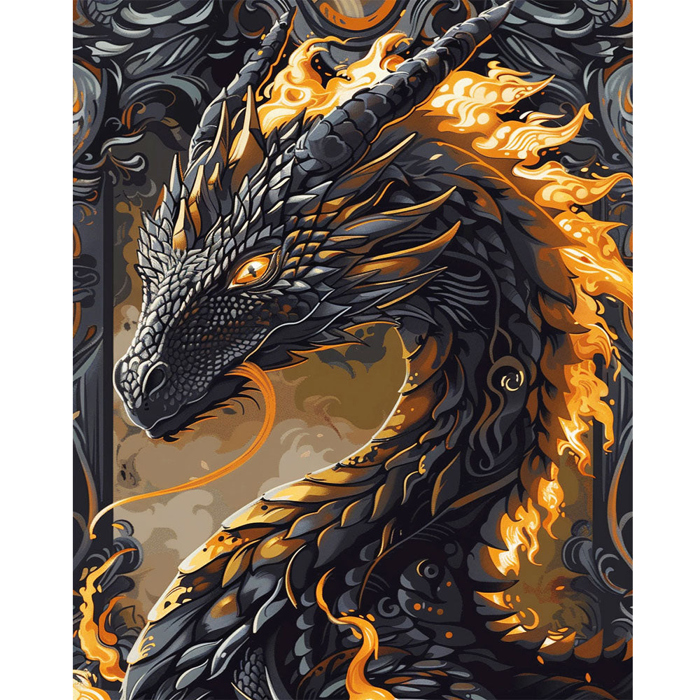 Obsidian Inferno - Malen nach Zahlen