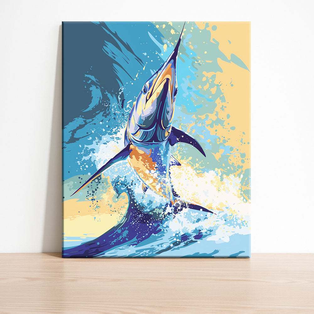 Ozean-Gladiator - Malen nach Zahlen