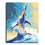 Ozean-Gladiator - Malen nach Zahlen