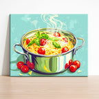 Pasta Perfetto - Malen nach Zahlen