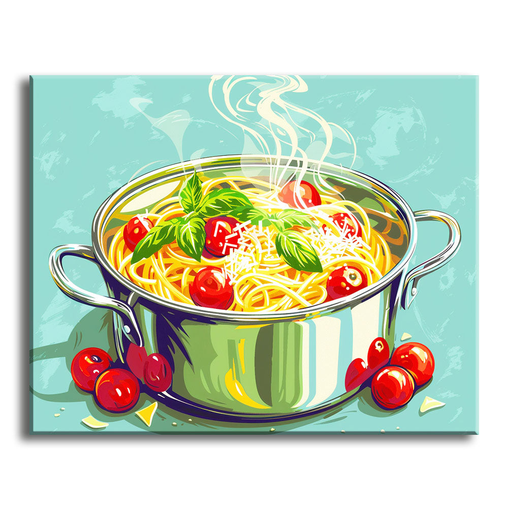 Pasta Perfetto - Malen nach Zahlen