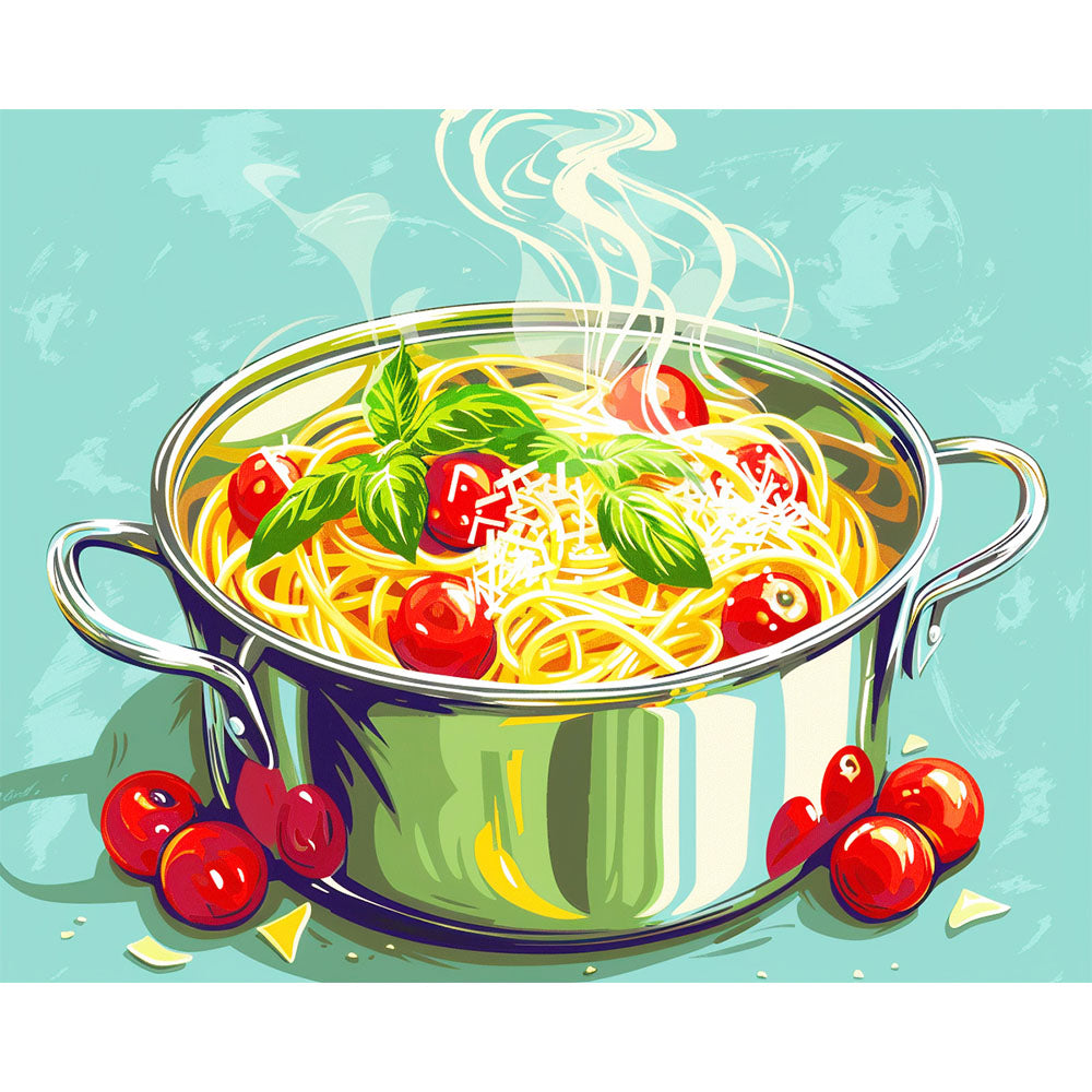 Pasta Perfetto - Malen nach Zahlen