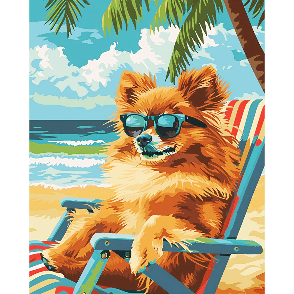 Pfoten-tastisch - Malen nach Zahlen