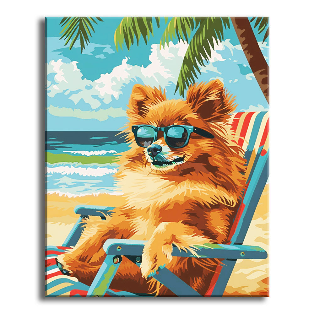 Pfoten-tastisch - Malen nach Zahlen