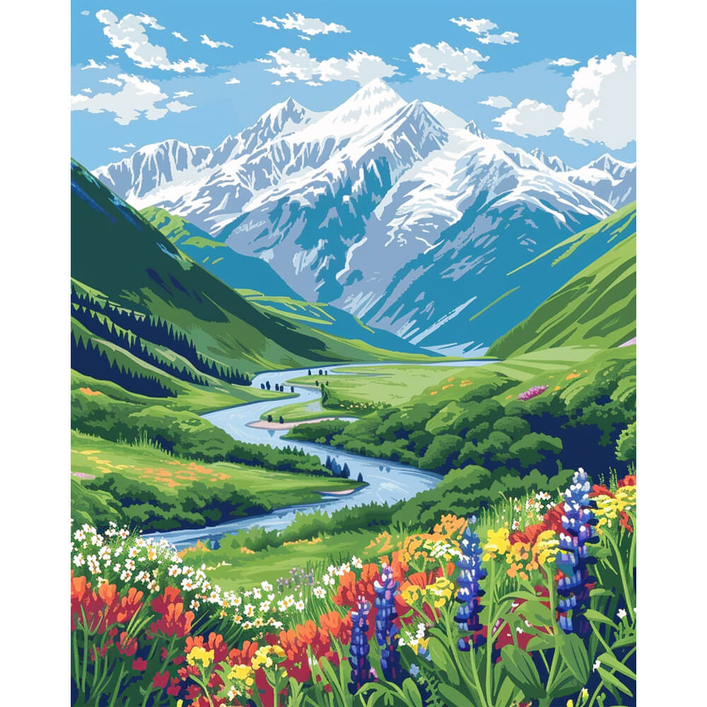 Gipfelblüten-Tal
