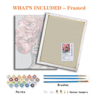 Pfingstrosen-Muse – Malen nach Zahlen