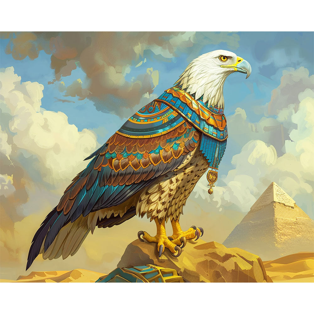 Wächter des Pharao - Malen nach Zahlen