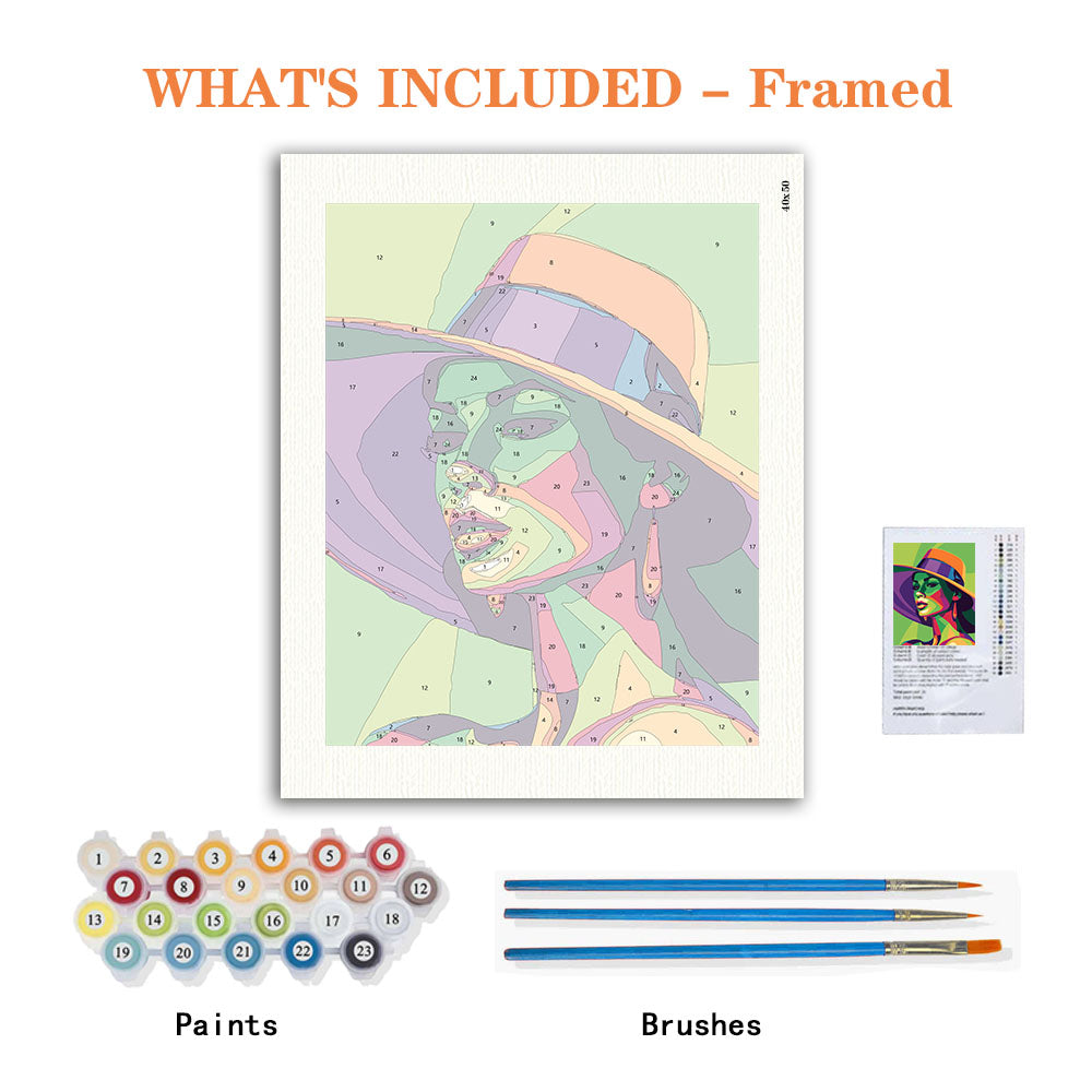 Pop Art Glamour - Malen nach Zahlen