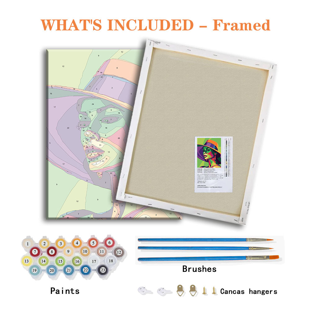 Pop Art Glamour - Malen nach Zahlen