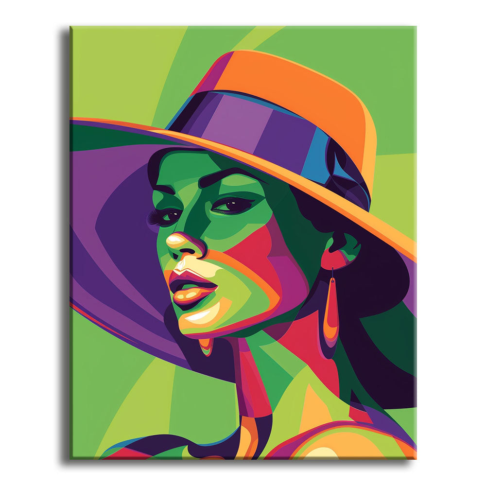Pop Art Glamour - Malen nach Zahlen