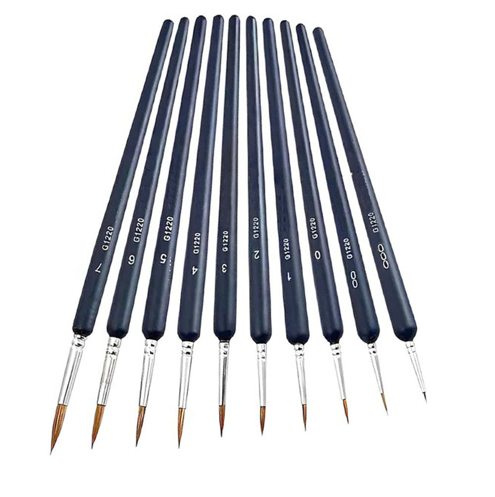Professional Brush Set (10 Pieces)