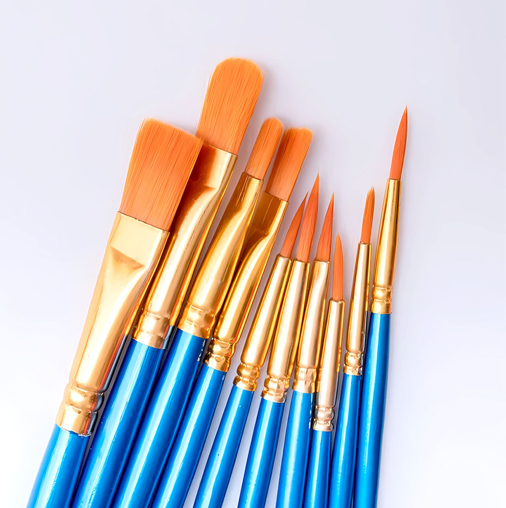 Professional Brushes (10 Pieces)