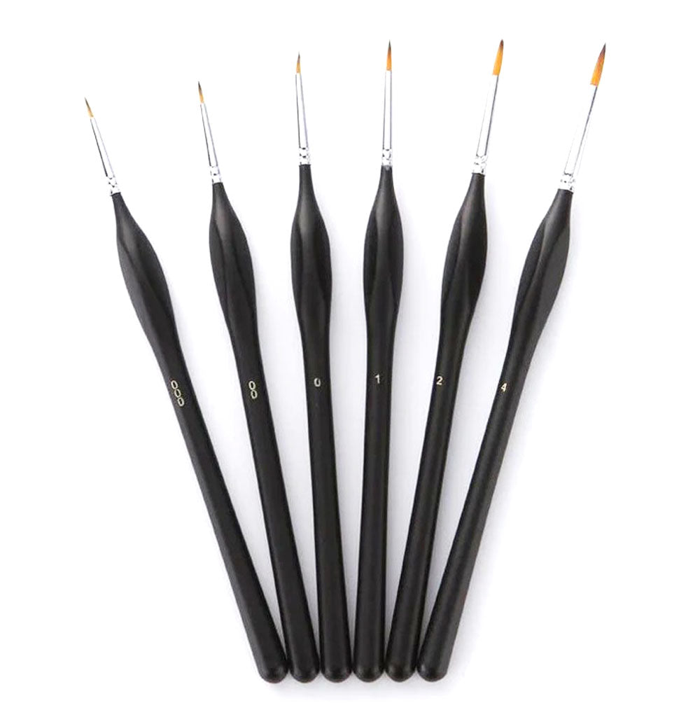 Professional Brushes (6 Pieces)