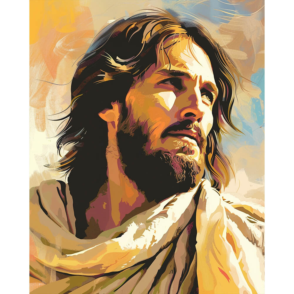 Strahlende Hoffnung – Malen nach Zahlen