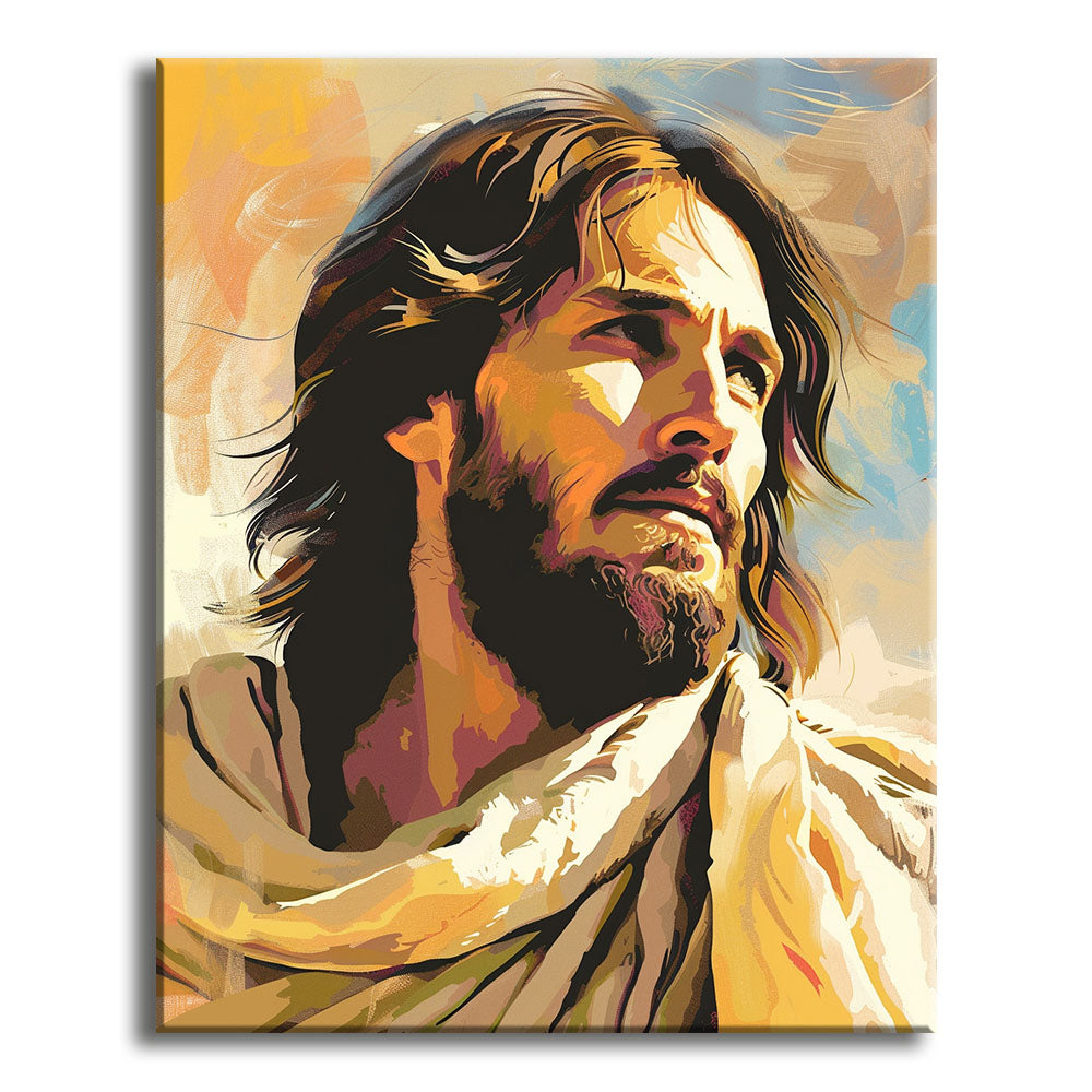 Strahlende Hoffnung – Malen nach Zahlen