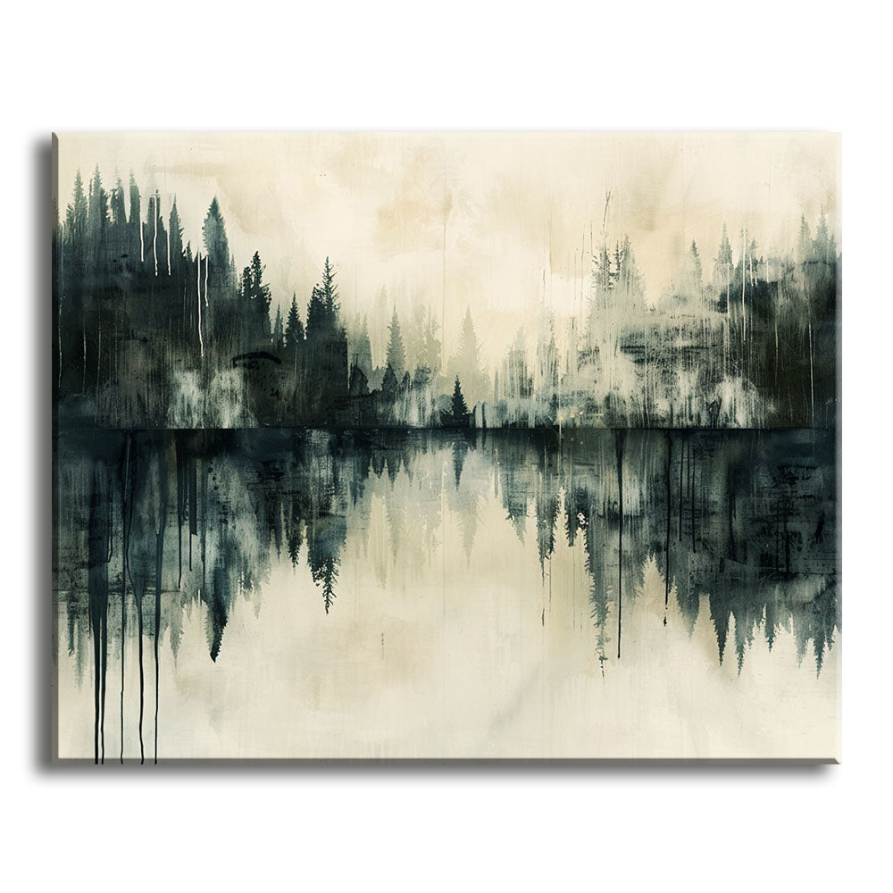 Stille Reflexion – Malen nach Zahlen