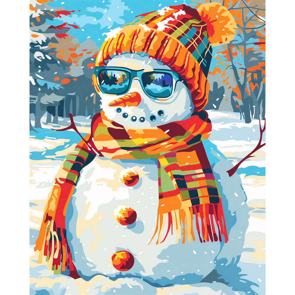 Snow Cool - Malen nach Zahlen