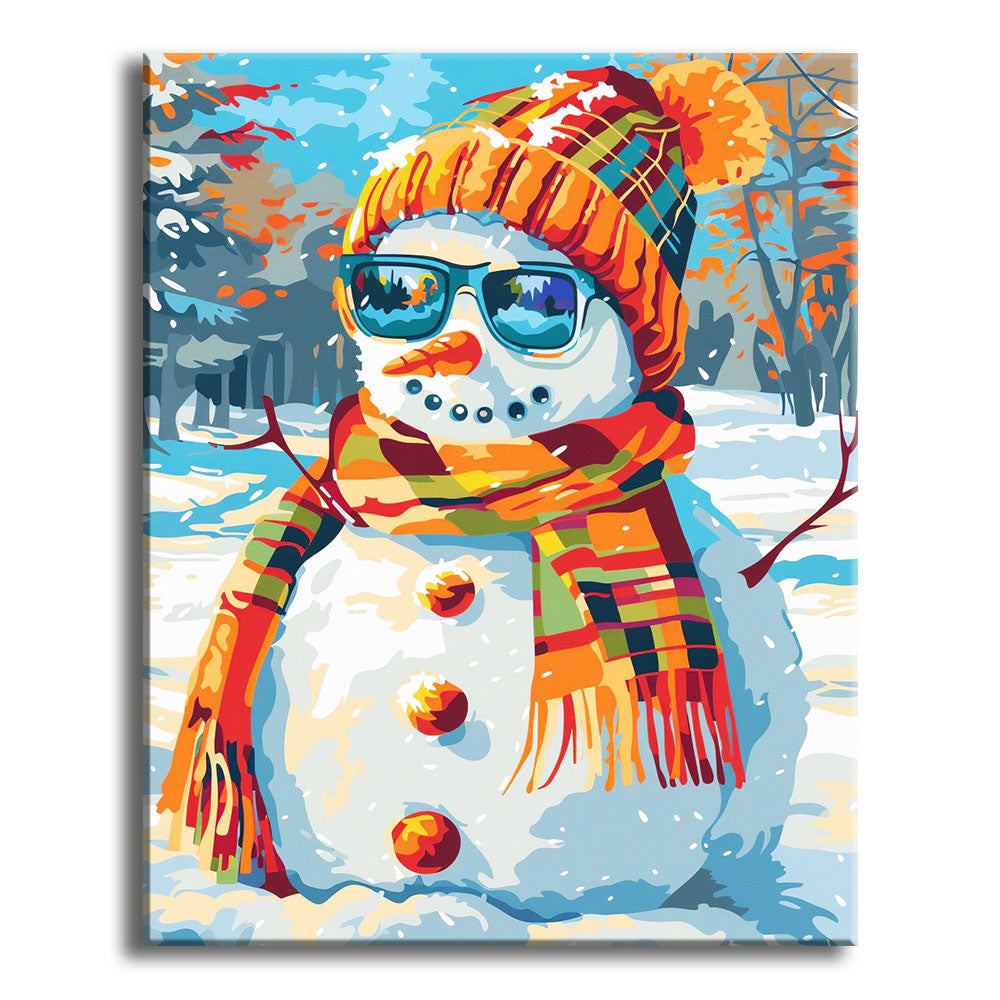 Snow Cool - Malen nach Zahlen