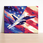 Schwebende Freiheit – Malen nach Zahlen