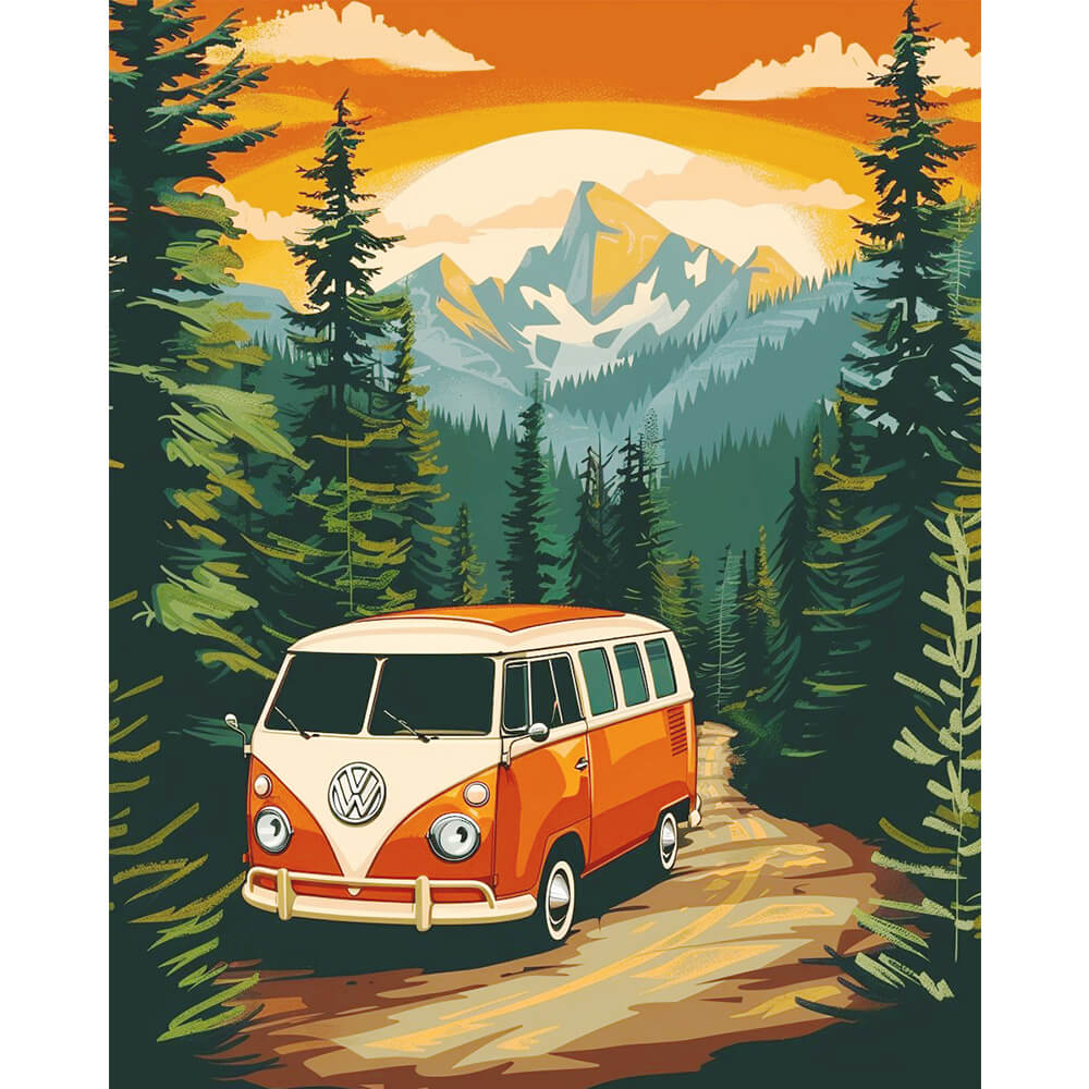 Spritztour mit dem Sonnenuntergangs-Cruiser