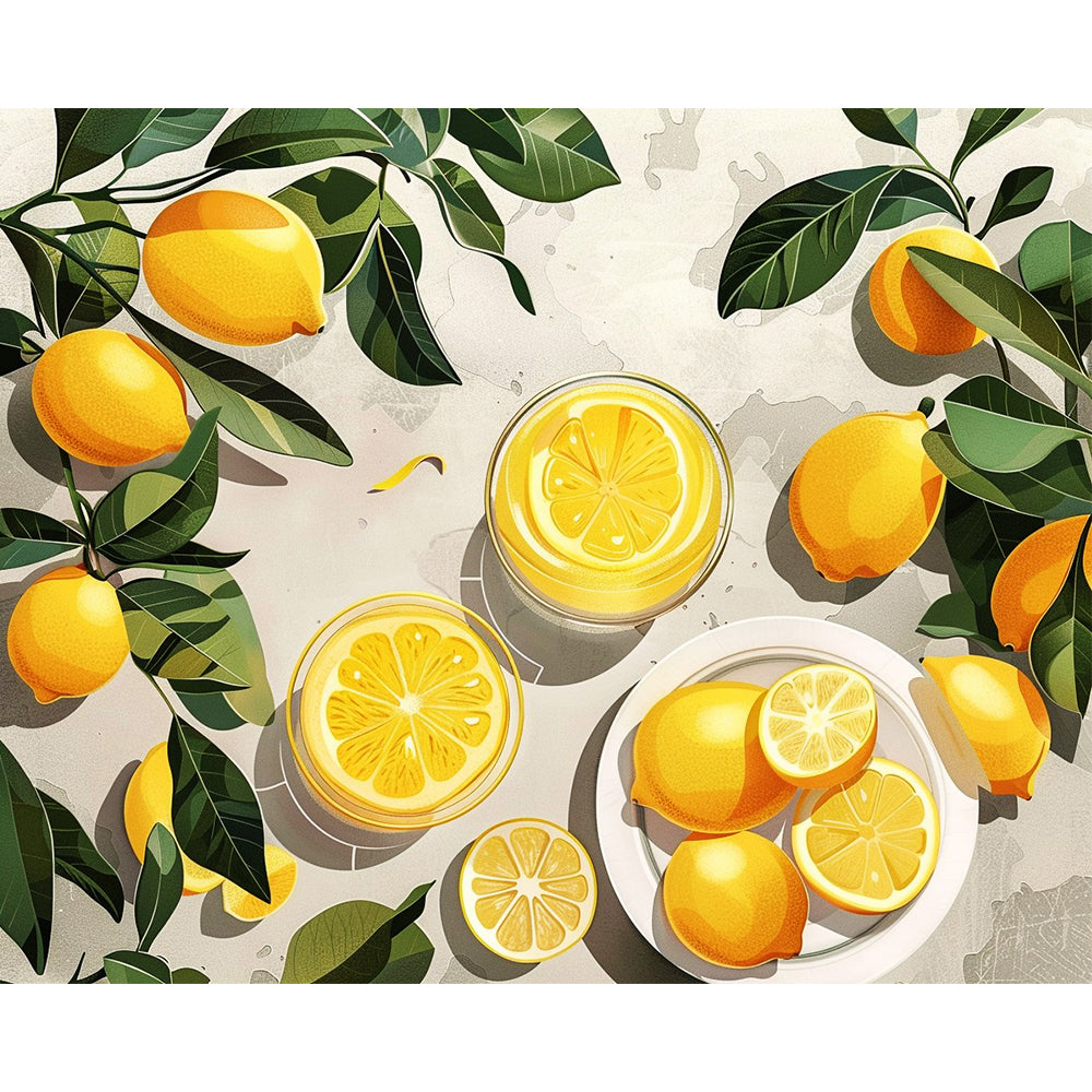 Sonnenschein-Zitrus-Glückseligkeit