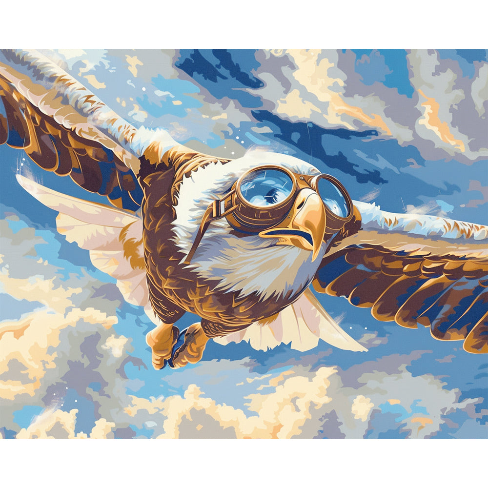 Der Aeronaut – Malen nach Zahlen