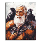 Der Allvater - Malen nach Zahlen