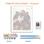 Der Allvater - Malen nach Zahlen