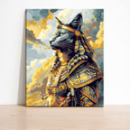 Der vergoldete Gott - Malen nach Zahlen