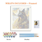 Der vergoldete Gott - Malen nach Zahlen