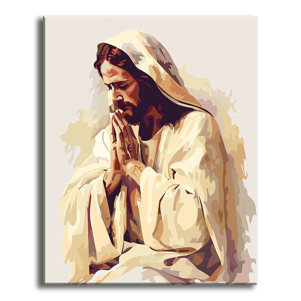 Das Vaterunser – Malen nach Zahlen