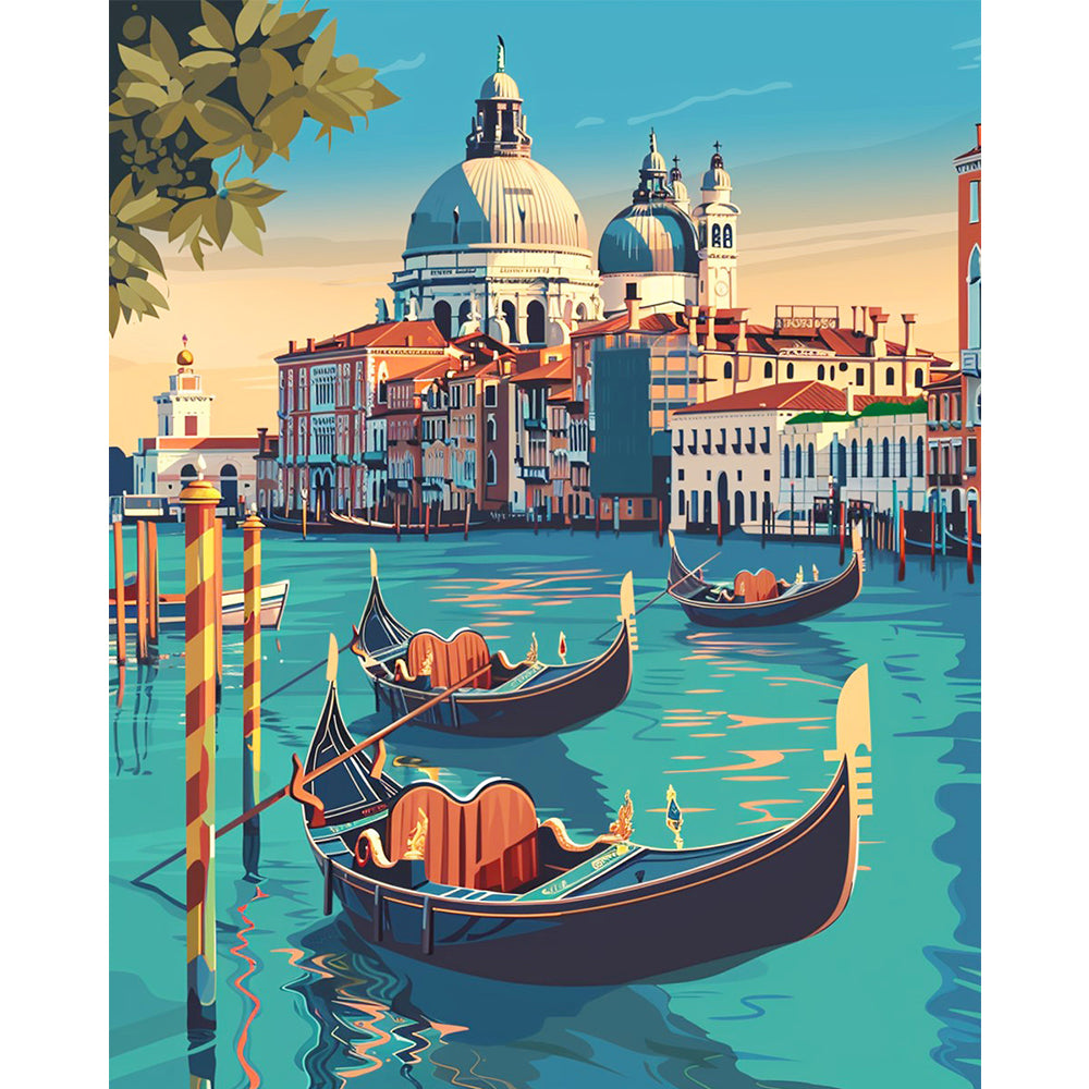 Venezianische Sonnenuntergangs-Serenade