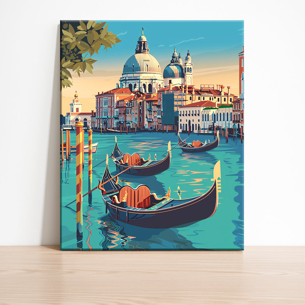 Venezianische Sonnenuntergangs-Serenade