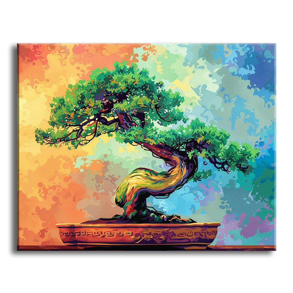 Lebhafte Gelassenheit - Malen nach Zahlen