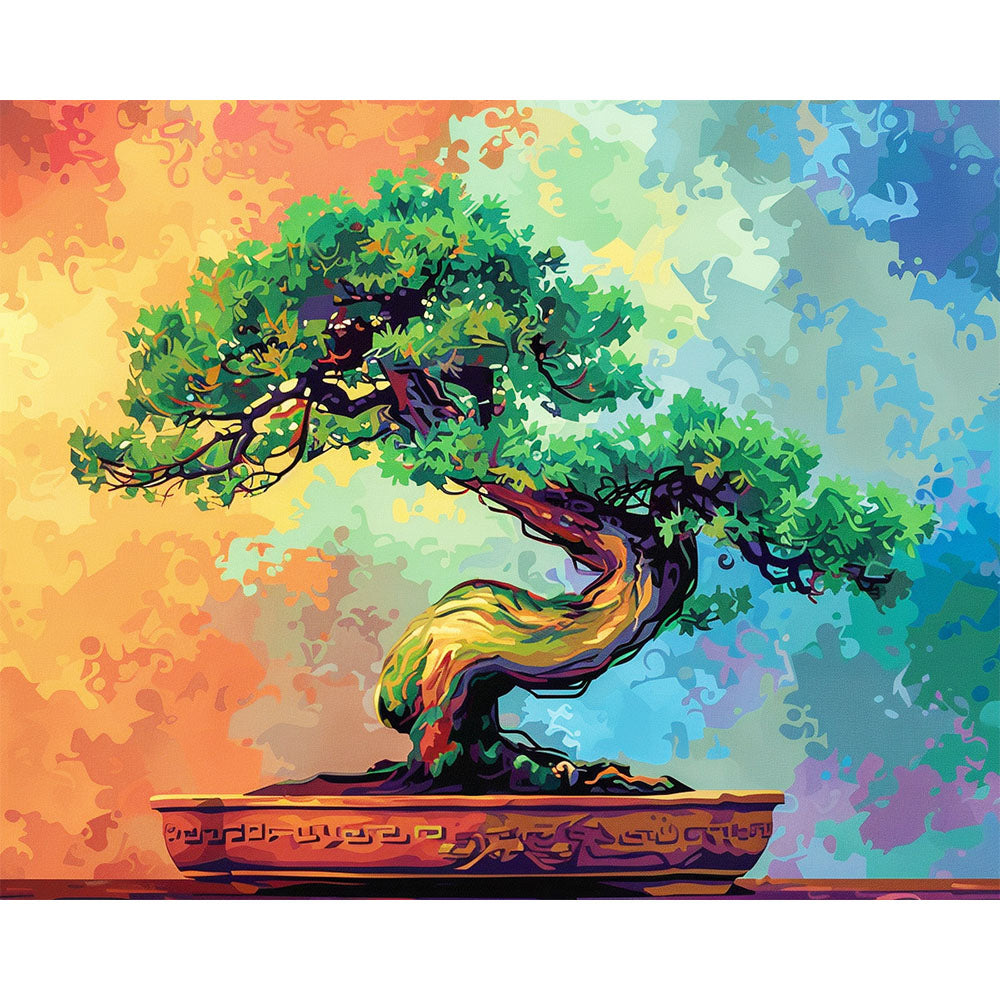 Lebhafte Gelassenheit - Malen nach Zahlen