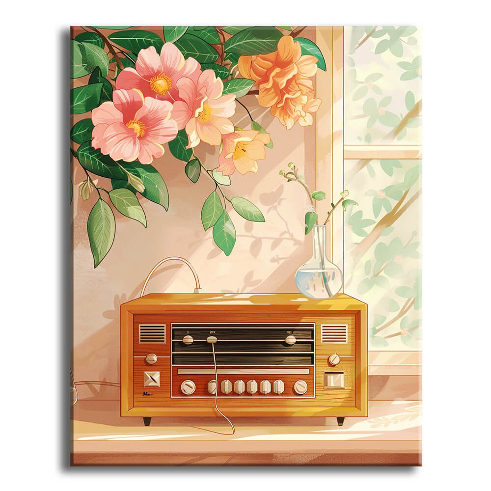 Vintage-Melodienblüten