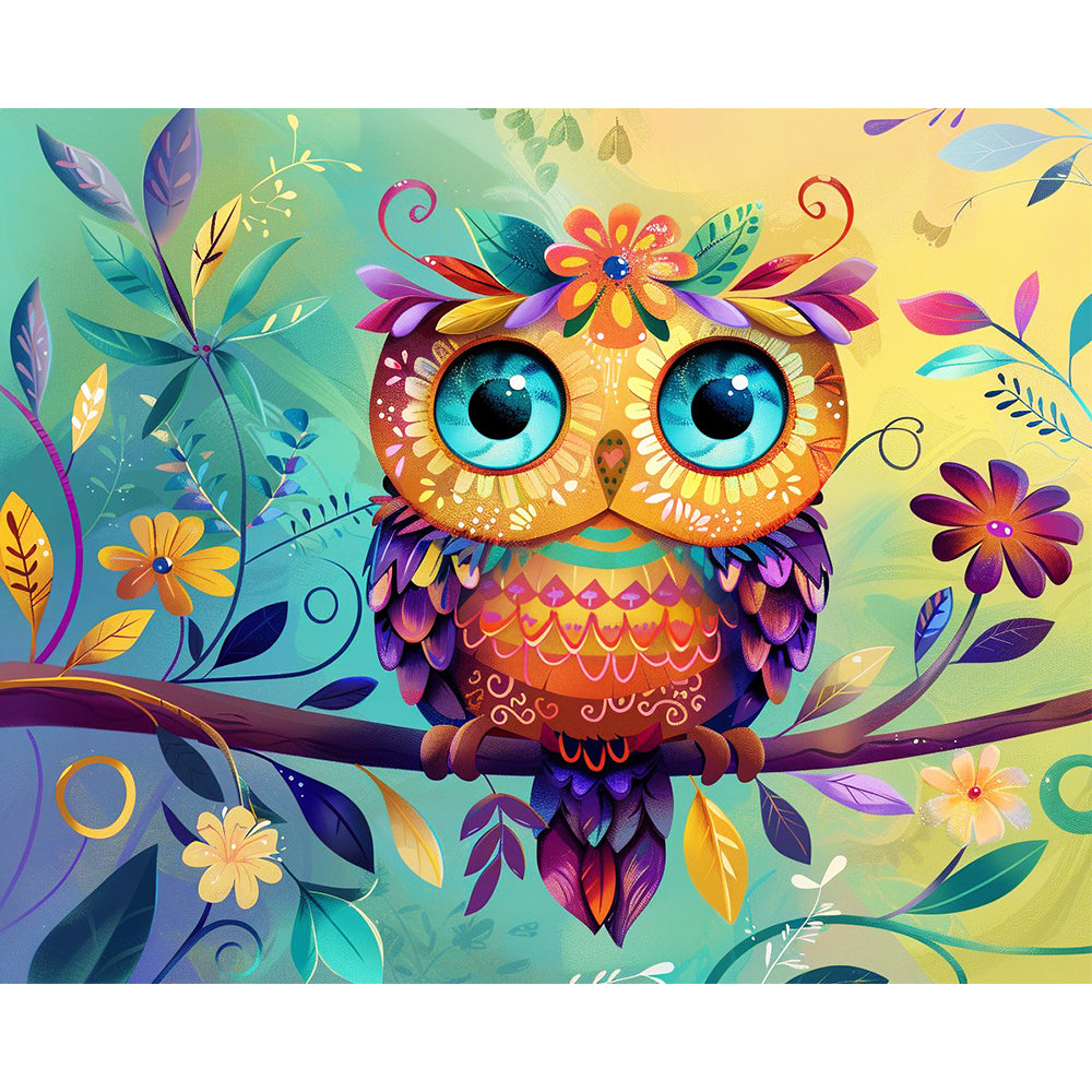 Verspielte Weisheitseule