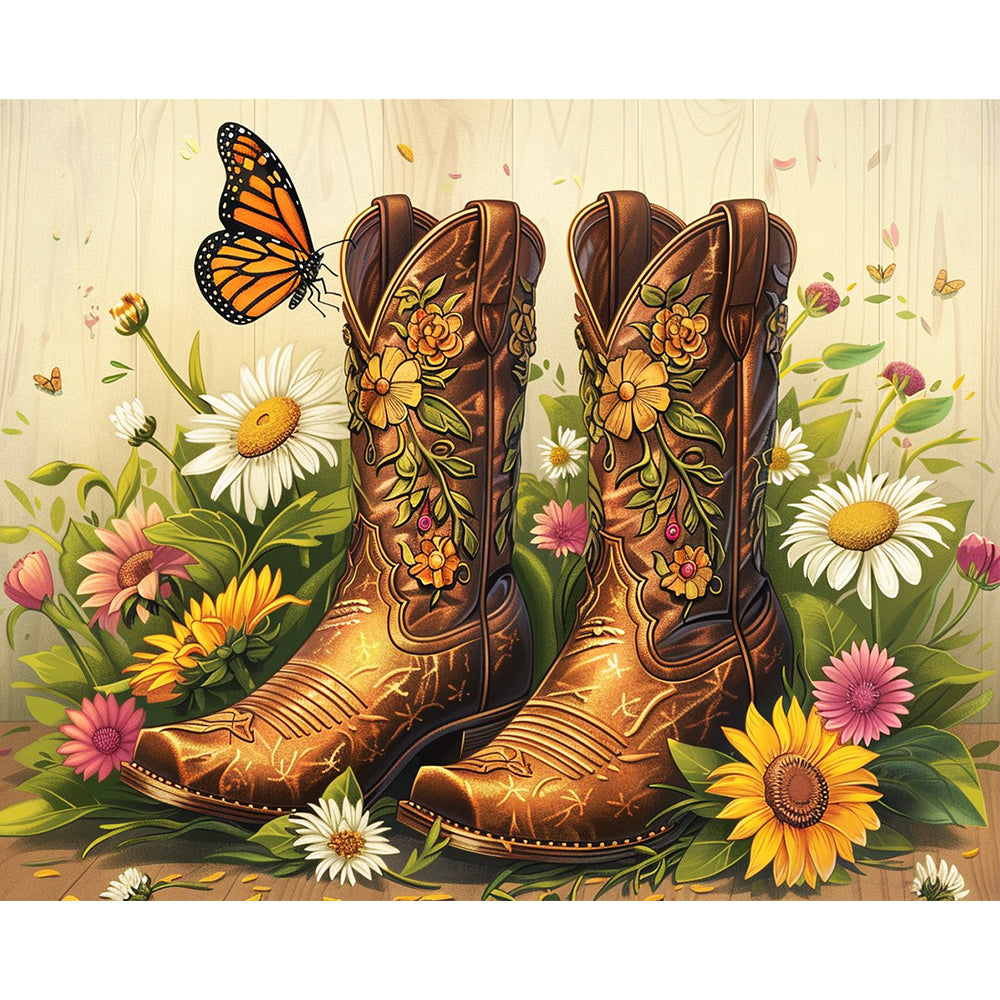 Wildblumenstiefel-Träume