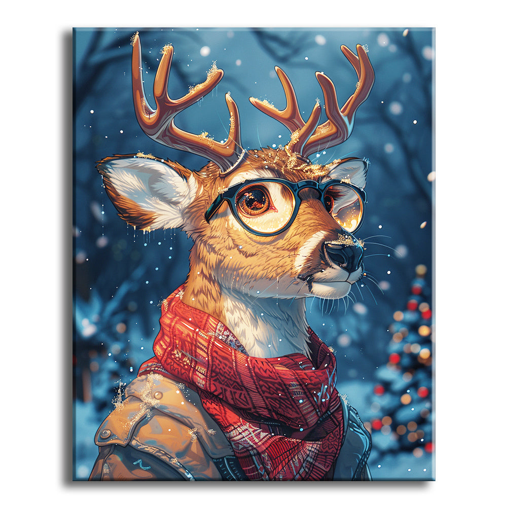 Winterhirsch