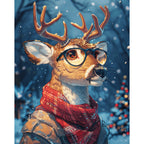 Winterhirsch