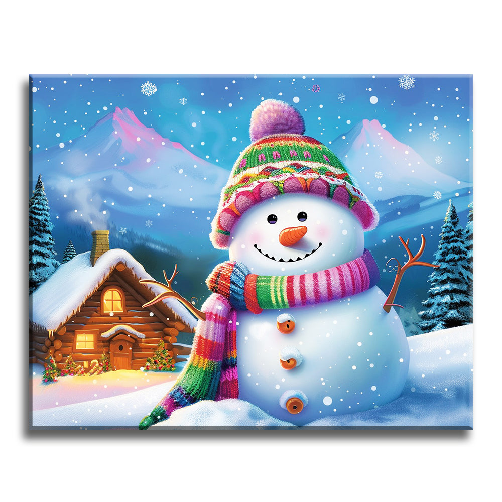 Winterwunderland-Freude